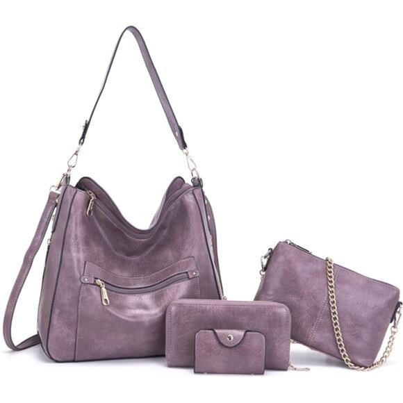 Large Crossbody Purses Set For Women Shoulder Tote Handbags Ladies Hobo Bags